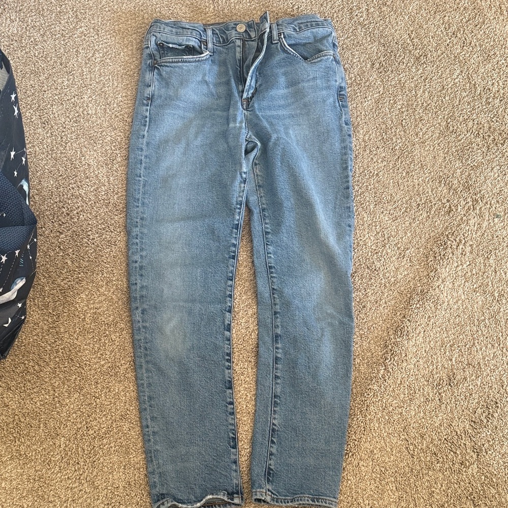 Agolde Blue Ankle Jeans